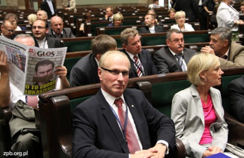 Uczestnicy Zjazdu w sali obrad Sejmu RP