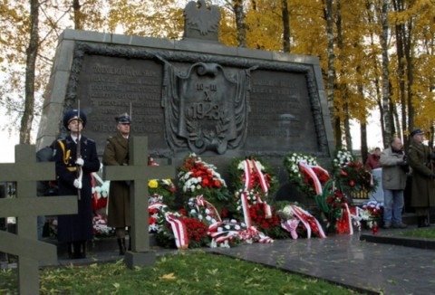 Obchody 70 rocznicy bitwy pod Lenino, foto: Włodzimierz Pac, Polskie Radio