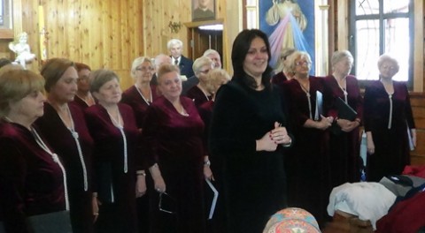 Występ w kościele NMP w Borowlanach