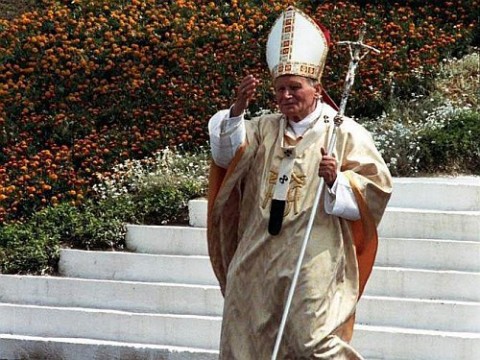 Papież Jan Paweł II w Białymstoku, fot.: Piotr Sawicki/bialystokonline.pl