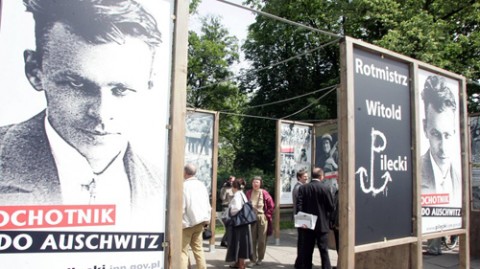 Wystawa, poświęcona rotmistrzowi Witoldowi Pileckiemu, fot. Jerzy Gumowski/AG