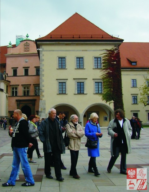 Podczas wycieczki po Krakowie