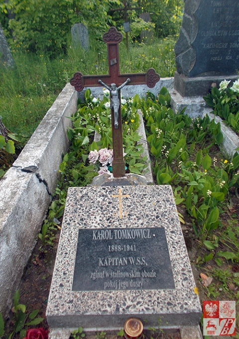 Symboliczny grób Karola Tomkowicza