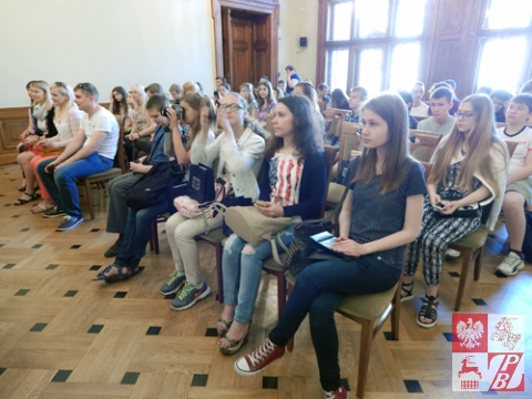 Uczestnicy spotkania w Urzędzie Miasta Krakowa