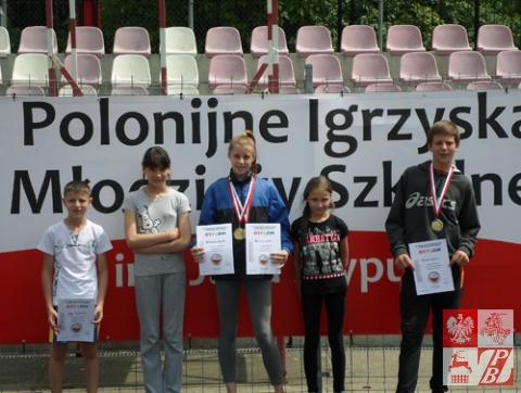 Lekkoatletyczna reprezentacja Polskiego Klubu Sportowego "Sokół" przy ZPB na Igrzyskach w Łomży