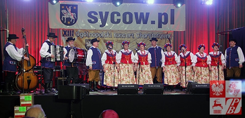 Na scenie w Sycowie zespół z Ukrainy "Kwiat Podola"