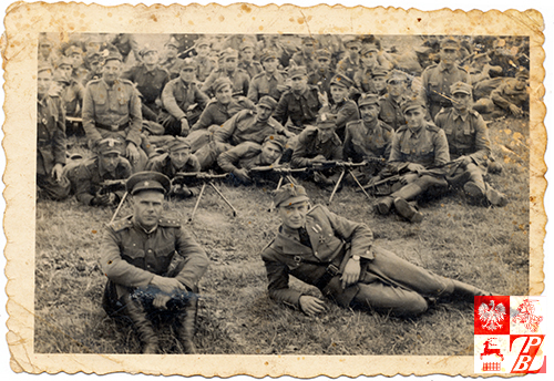 Żołnierze 1. Brygady Piechoty Zmotoryzowanej, w której szeregach walczył Sidor Bałanowicz