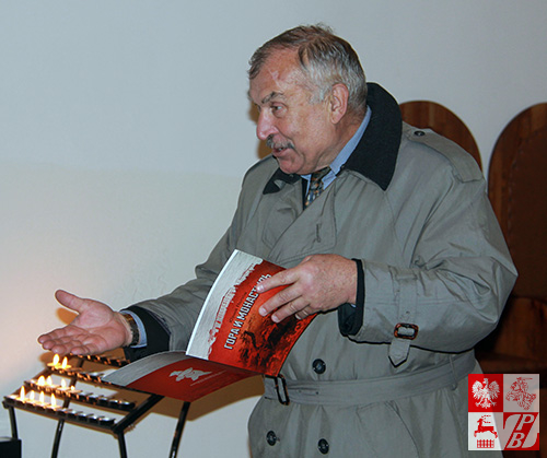 Jurij Popow prezentuje swoją książkę "Góra i klasztor"