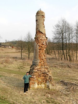 Stan kolumny w Nowojelni z 2009 roku
